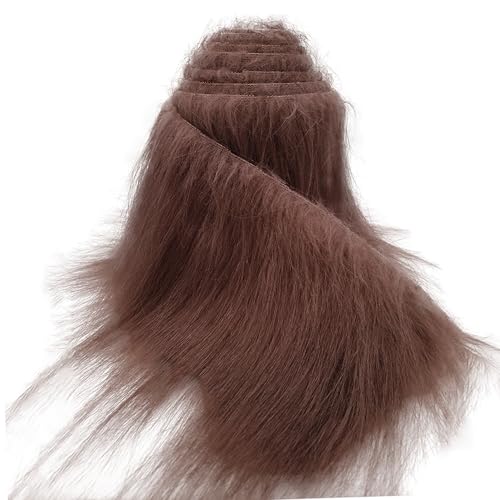Tissu en fausse fourrure haut de gamme peluche 90 x 90 cm