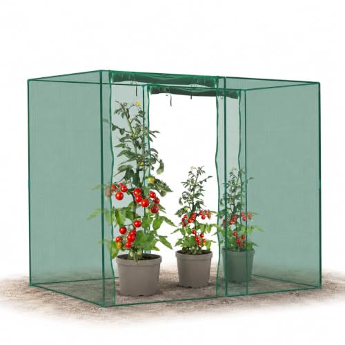 6.5 x 10 x 6 Ft Crop Cage for Garden Plants – Plant Protection Tent with Zippered Door, Raised Bed Cover & Sturdy Frame – Wind-Resistant Garden Bed Cover for Outdoor Vegetables & Flowers by KAXIWEI - Used condition - CA$115.91
