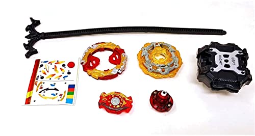 Image of Superking Layer System B-172 Booster World Spriggan Unite' 2B Spinning Top Set with Launcher