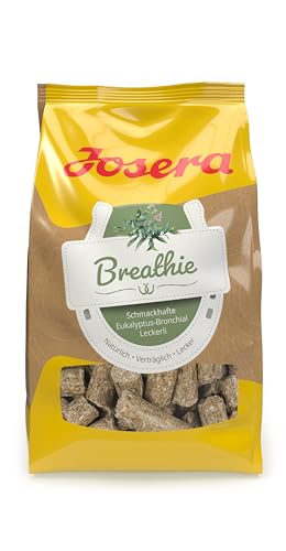 JOSERA Breathie - Pferdeleckerli (1 x 900 g) | schmackhafte Eukalyptus-Bronchial Pferdeleckerlis | die gesunde Belohnung | ausgewählte Kräutermischung | 1er Pack