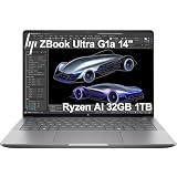 HP ZBook Ultra G1a Laptop 14" FHD+, Ryzen AI Max PRO 385, 32GB RAM, 1TB SSD