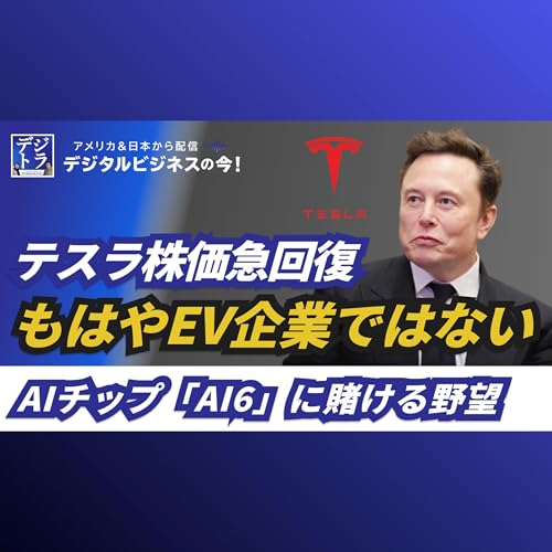 【もはやEV企業ではない】テスラ株価急回復の裏側！イーロン・マスクが隠すAIチップ「AI6」の全貌と、AI覇権企業への野望 #275