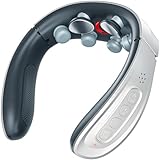 ネックケア 首 リラクゼーション器 【温熱＆EMS機能】 首元リフレッシュ 6種類モード 15段階強度調整 軽量デザイン 15分間タイマー機能 二重リフレッシュ効果 USB充電式 提示音あり 操作簡単 コードレス 男女兼用 日本語説明書を同梱 ギフト 母の日 父の日 敬老の日