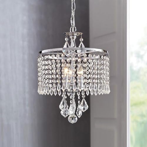 Suspension moderne en cristal lampe réglable pour sublimer vos repas