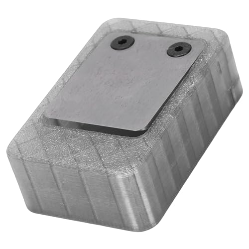 Fabater Estación de Pulido de Metal, PP y Acero de Alta Velocidad, Afilado de Madera para Relojería, Herramienta Manual de Corte para Afilado de Madera con Llave (Grey)