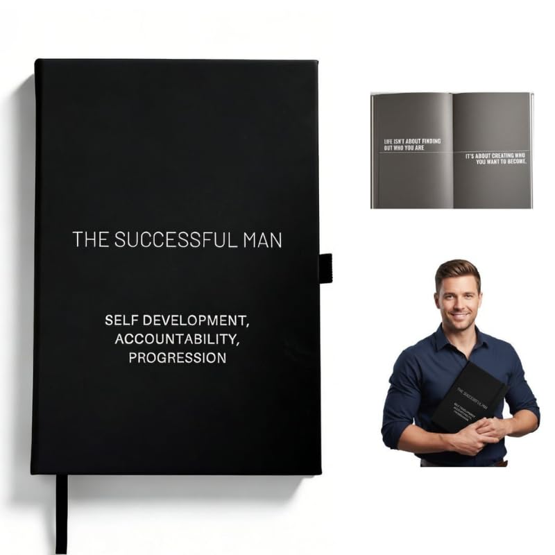 Zxsluktv 2026 Success Journal for Men – Daily Goal Setting Planner, Self Development & Accountability Journal, Mindfulness Reflection Notebook for Focus, Discipline & Personal Growth image 3