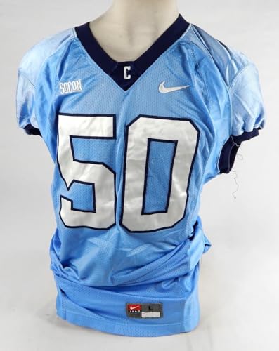 2000s Citadel Bulldogs #50 Game Used Jersey L 538 - College Game Used