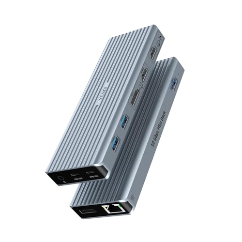 Evita la falta de puertos en tu portátil usando este Docking Station USB C con triple monitor