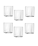 COSEDACASA Vi propone TOP CLASS SQUARE ROCKS Linea Accademia Luigi Bor-mioli confezione 6 pezzi bicchiere elegante, moderno e progettato per garantire funzionalità leggero e resistenza anche nell’uso quotidiano più intenso. Il Bicchiere acqua o drinck da 35cl è perfetto per servire succhi di frutta, cocktail e long drink, valorizzando ogni bevanda grazie alla brillantezza del vetro soffiato SON.hyx.