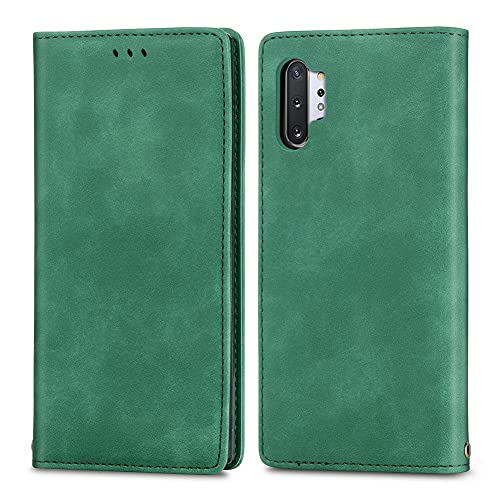 Yoodi Capa para Samsung Galaxy Note 10 Plus, Capa de couro Carteira Flip Cover Capa de celular [Slot