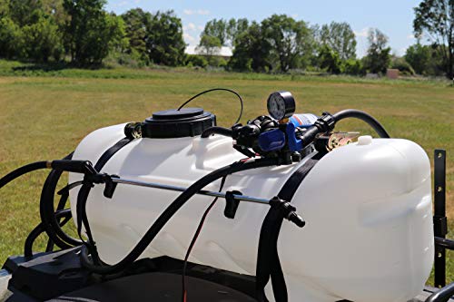 Master Manufacturing Sao-11-015A-Mm 15 Gallon Atv Broadcast & Spot Sprayer-Everflo 2.2 Gpm, White & Black #TOP6