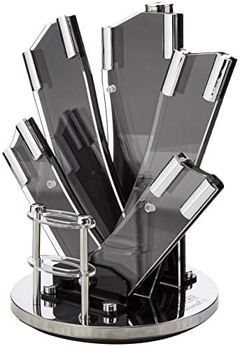 Ross Henery Professional 8PC-BBACR19 Knives, 8 Piece kitchen knife set in stylish Acrylic Block set