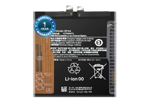 Image of Original BP4A Battery for Redmi 12S Ultra 4860mAh /18.9WH 3.89V Battery with 1 Year Warranty**(LR102)