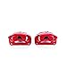 PowerStop Front Red Powder Coated Brake Caliper Pair For Ford Fusion 2006-12 |Lincoln MKZ 2007-12 |Zephyr 2006 |Mazda 6 2006-13 |Mercury Milan 2006-11 - High Temp Brake Caliper Upgrade, S5000