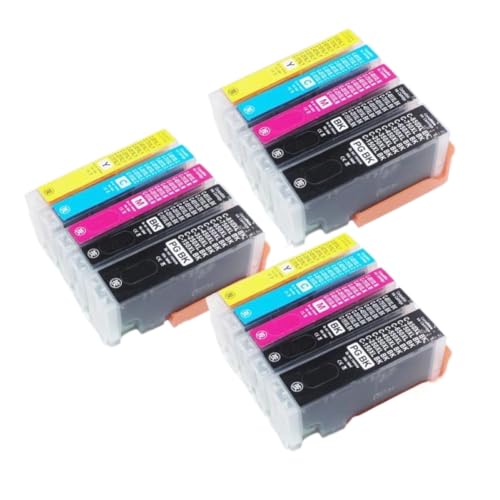 Cartouche d'encre PGI450 CLI451 lot de 15 pour imprimantes Canon MG5540 MG5640 IX6840