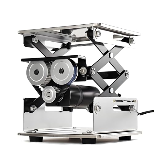 Piattaforma di sollevamento elettrica telecomandata, capacità 10 kg, sollevamento veloce anni '60, ideale per laboratori scientifici e attrezzature, soluzione di sollevamento efficiente per