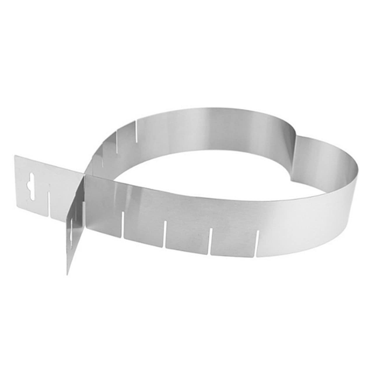 Cabilock Adjustable Heart Shaped Cake Ring Stainless Steel Multi Function Baking Tool for Mousse Cake Non Stick Washable Design for Home Baking and Cake Decorating