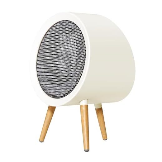 GAIATOP Space Heater, 1000W Energy Efficient Space Heaters for Indoor Use, 3 Mode PTC Fast Heating Ceramic Electric Heater, Overheating & 45°Tip-Over Protection Portable Heater for Office Home White