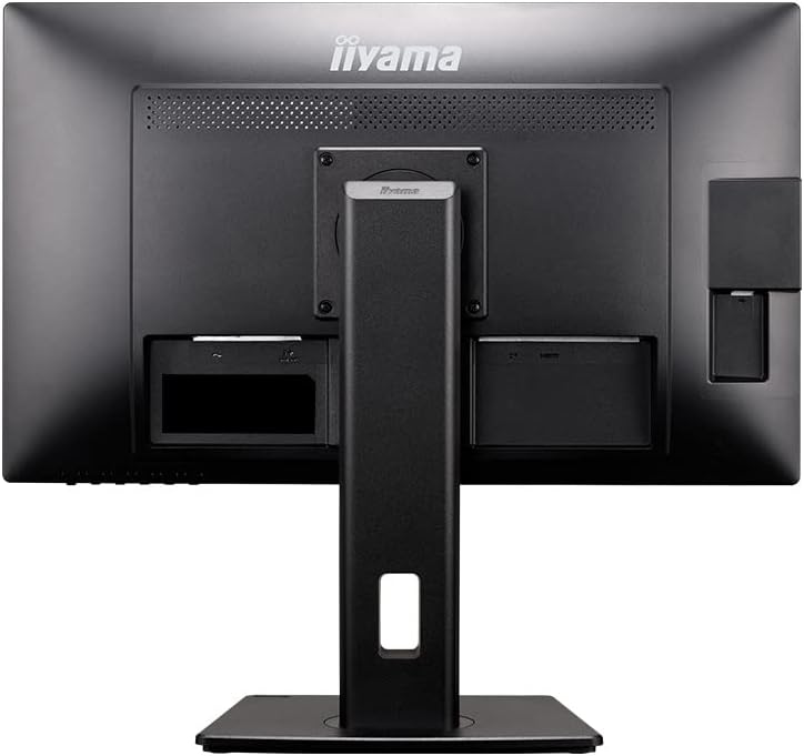 Bag view of monitor showing cable connections