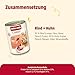 animonda Carny Katzen Nassfutter Rind + Huhn (6 x 400g), getreidefreies Katzen Nassfutter ohne Zucker, mit frischen fleischigen Zutaten