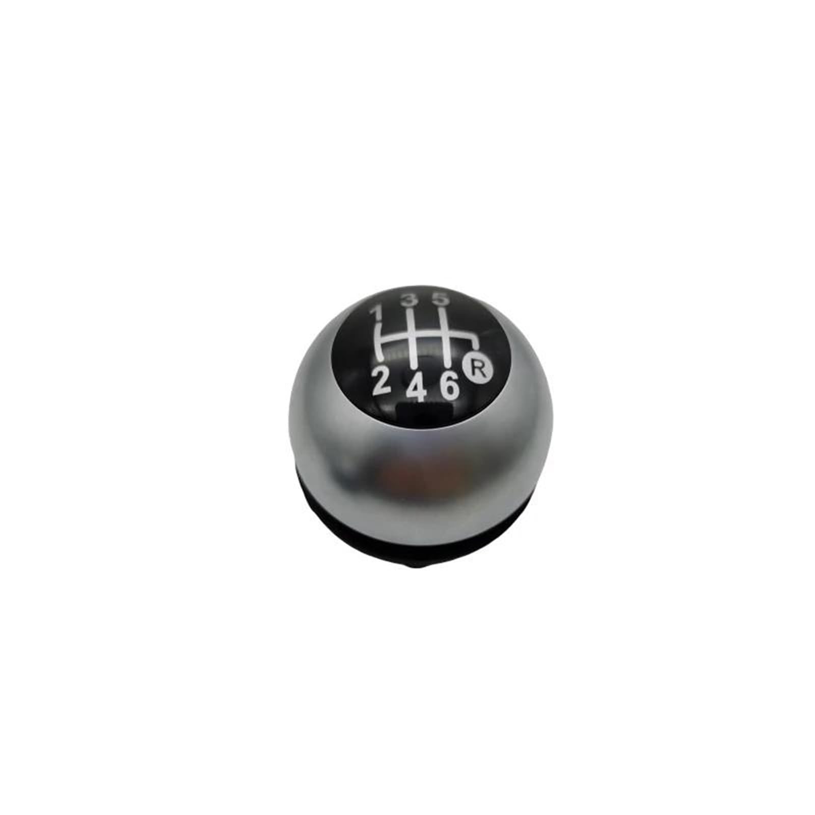 FSOZDBBPL Automotive Parts for Fiat 500 5 6 Speed Car Shift Knob Gear Knob(6 Speed Sliver)