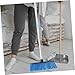 Beaupretty Long Handle Household Broom with Stainless Steel Handle for Efficient Home Cleaning for Indoor and Outdoor Use Heavy Duty Floor Brush for Easy Dust Removal