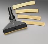 StewMac Self-Leveling Fret Press Caul with 5 Radiused Brass Inserts