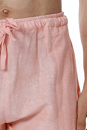 Image of Aatman One Size Men's Eco-Friendly Cotton Pyjama | Fits Waist Size 28 to 36 Inches