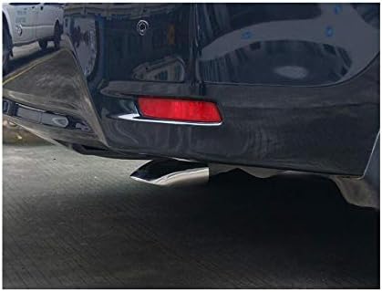 1pcs Silver Stainless Steel Exhaust Tail Rear Muffler Tip Tailpipe Trim For Ford Focus Sedan 2012 2013 2014 2015 2016 2017 2018 2019 2020 2021 2022 2023 2024