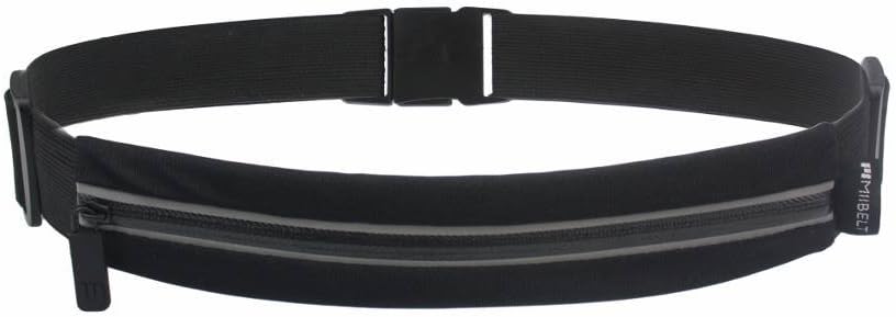 Miiego Miibelt Reflective Adjustable Sports Belt - Black