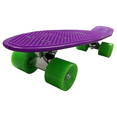NEW STREET MOVE MINI CRUISER 22" クルーザー (パープル)（Amazon）
