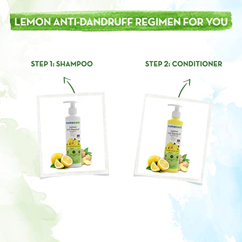 Mamaearth Lemon Anti-Dandruff Shampoo with Lemon & Ginger for Itchy & Flaky Scalp – 250 ml - Image 4