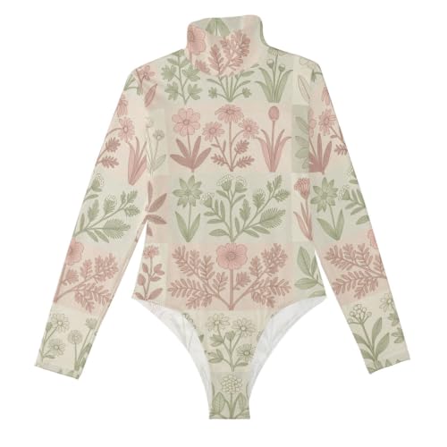 Manga larga para mujer de flores silvestres ideal para tardes de otoño urbanas