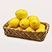 Lorigun 12 Pcs Fake Lemons,Artificial Yellow Lemons Artificial Fruits Faux Lemon Lifelike Simulation for Kichen Party Chirstmas Decor Photography Prop