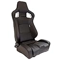 AUTO-STYLE Sportsitze 'RS6-II' - Matt-Schwarz Kunstleder - Doppelseitig Verstellbare Rückenlehne - inkl. Laufschienen AUTO-STYLE Sportsitze 'RS6-II' - Matt-Schwarz Kunstleder - Doppelseitig Verstellbare Rückenlehne - inkl. Laufschienen