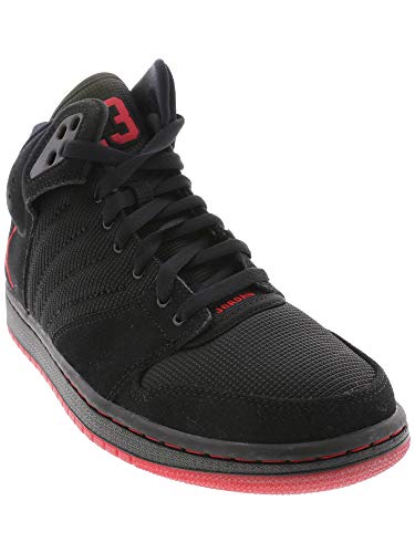 Nike Men's Jordan 1 Flight 4 Premiere Black/Gym Red - Mid-Top Fashion Sneaker 9M- Buy Online in 