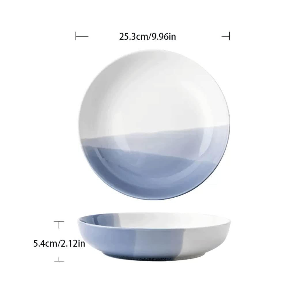 MARCELLUS Miska do sałatek na owoce nordycka ceramiczna miska do sałatek miska na warzywa talerz sałatkowy gospodarstwo domowe salaterka nadaje się do zupy, makaronu, owoców, warzyw miska ramen