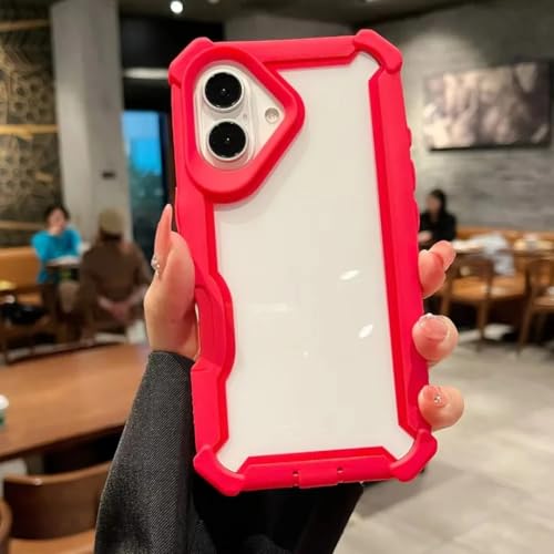 Coque de téléphone transparente double couche antichoc pour iPhone 13