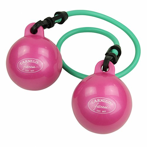 Carnegie ISO 2 x Toning gewichts Pelota de Resistencia Banda de Fitness Tube + DVD & Póster