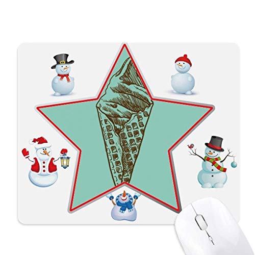 Tapis de souris bonhomme de neige pour embellir votre bureau informatique