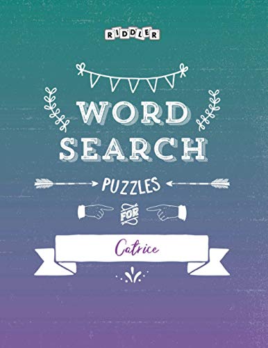 Word Search Puzzles for Catrice