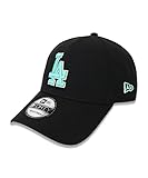 [ニューエラ] 9FORTY MLB STYLISE 別注 キャップ 02.ブラック×ブルーティント（LA）