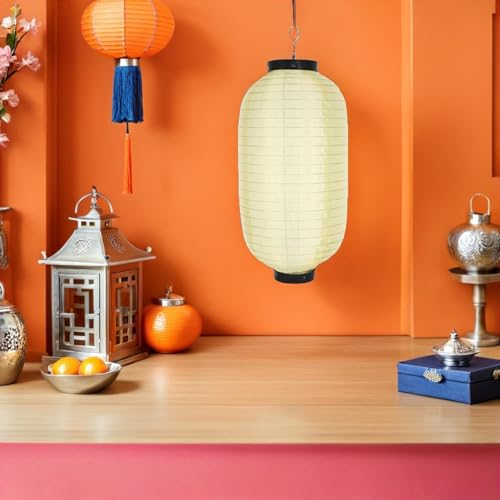 Faroles Japoneses Impermeables de Tela para Iluminación Suave en Eventos 7