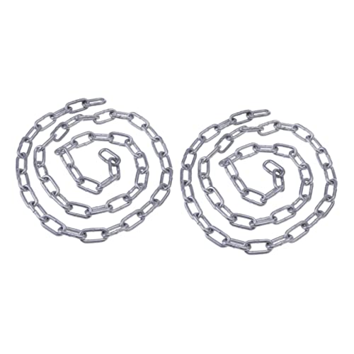 ULTECHNOVO 2 Unidades 1 cadeia de ligação Corrente para suspender Corrente para portões lustre ao ar