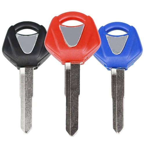 gradora Motorcycle Blank Uncut Key Motorbike Duplicate Key Replacement for