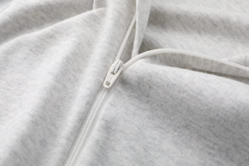 Image of Owlivia Organic Cotton Baby Boy Girl Zip Up Sleep N Play, Footless, Long Sleeve (Size 0-18 Month)