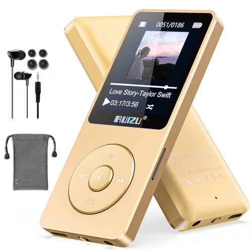 Lettore MP3 da 64GB con Bluetooth 5.3, schermo da 1,8