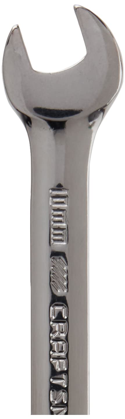 Craftsman Ratcheting Wrench, Metric, Reversible, 10mm, 72-Tooth, 12-Point (CMMT42421), Chrome, 10 mm - Image 3
