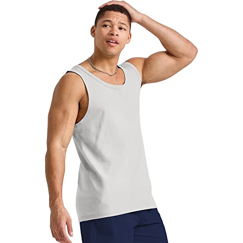 Hanes M064MX Originals Tri-Blend Top, Lightweight Men, Sleeveless Tank Shirt thumb #3