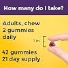 Nature Made Digestive Probiotics Ultra-Strength, Raspberry & Cherry, 42 Gummies (Pack of 2)